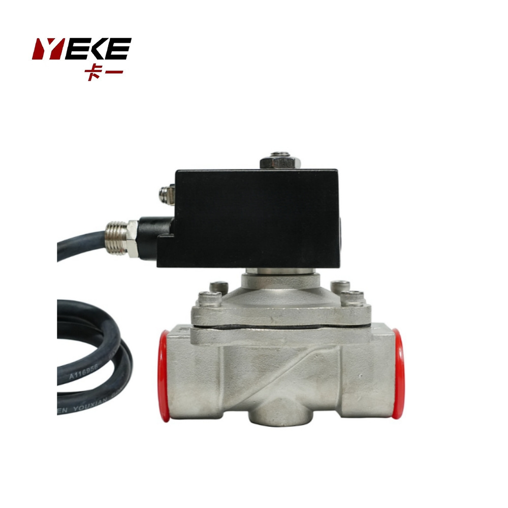 Yeke YEKE Explosion-proof Water Solenoid Valve Brass Explosion Proof Coil Solenoid Valve 1\/4 Inch 12V 24V OEM Standard Control