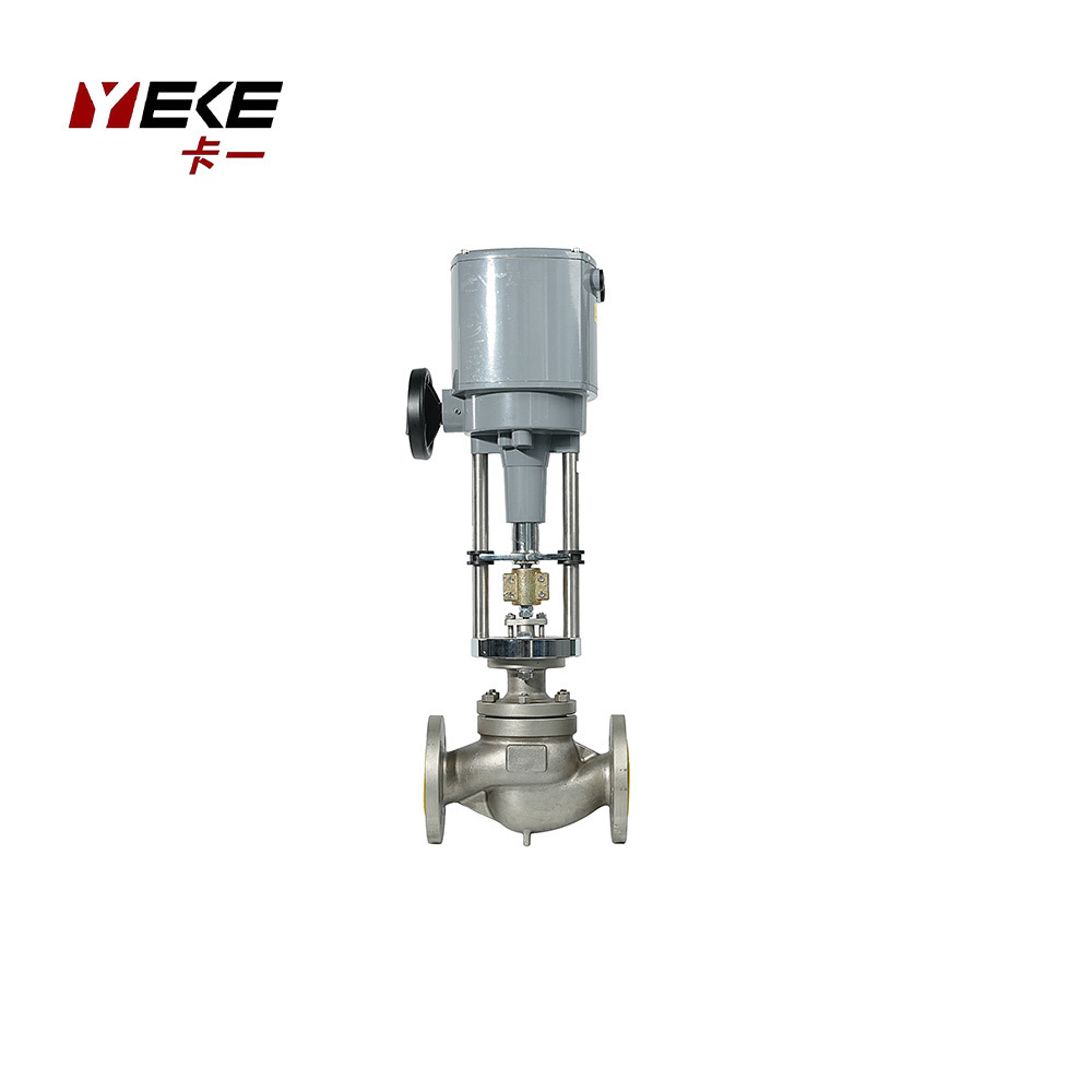 Yeke 220VAC Control Valve 90 Degree Rotary Electric Valve OEM Treatment Motor Actuator Control Valve Controller Flange GB/T12221