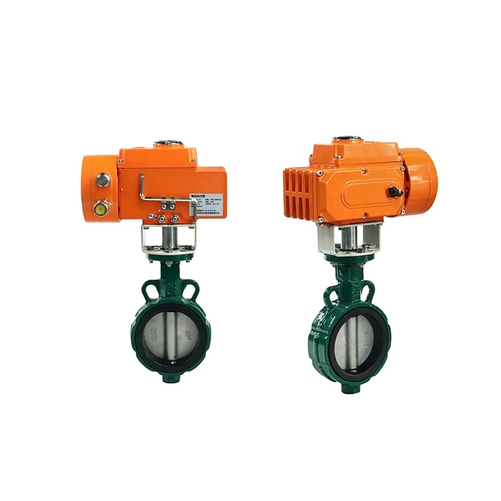 Yeke Motorized Control Stainless Steel Electric Wafer Vacuum Butterfly Valve Manufacturer