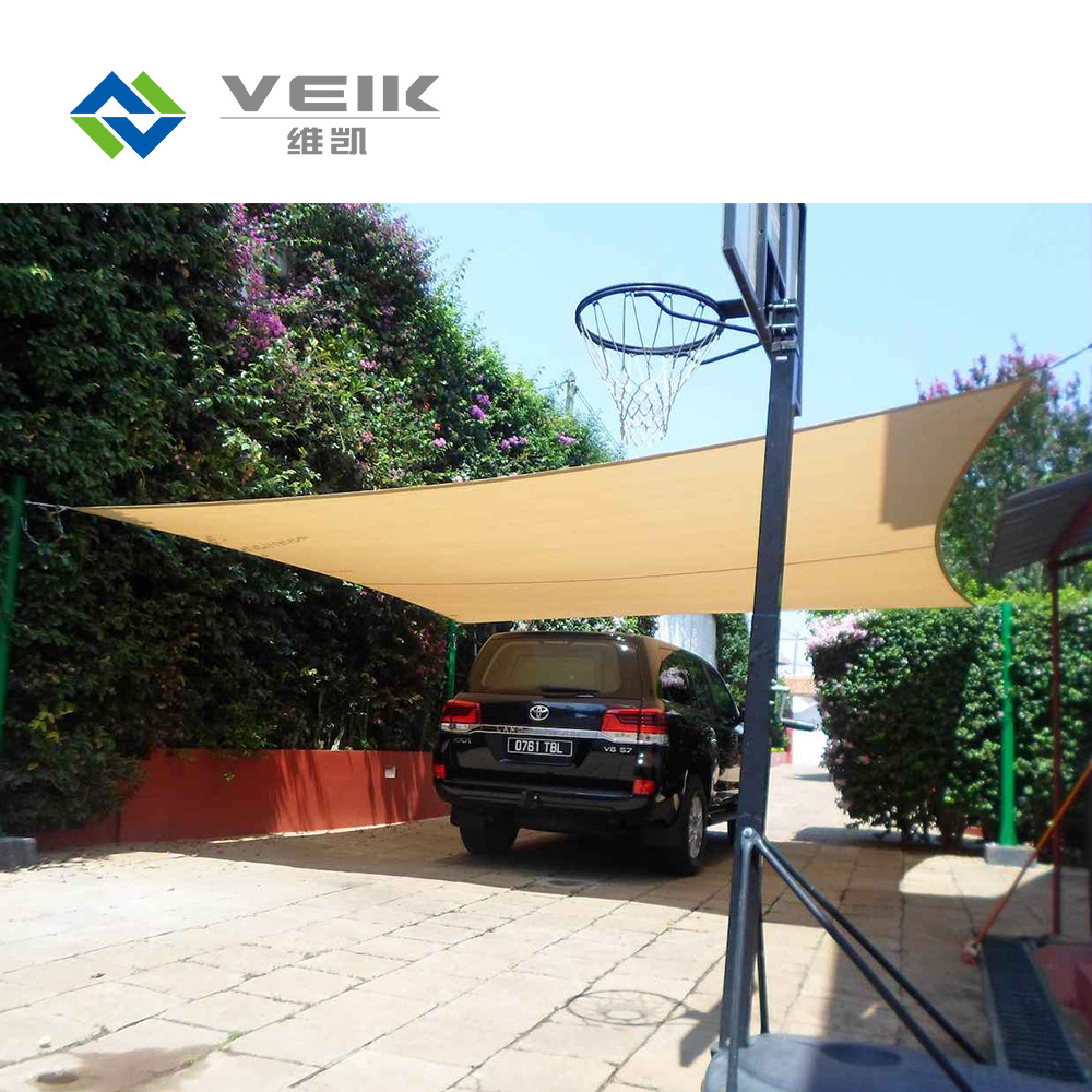 HDPE  sun shade sail customized outdoor wind waterproof sun shade sail swimming pool shade net sail blinds