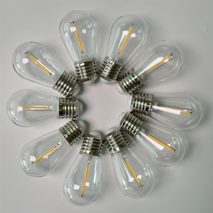 Hot Sales S14 G45 Outdoor String Light Bulb 1W 2W E26 E27 Low Voltage DC3V 12V 24V Led Filament bulb