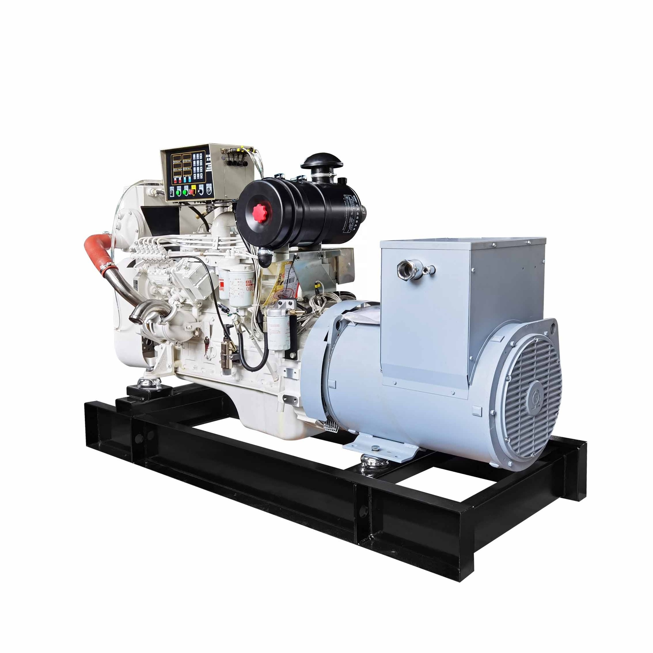 4BTA3.9-GM47 ship boat use Stamford 50kva Cummins marine generator 40kw