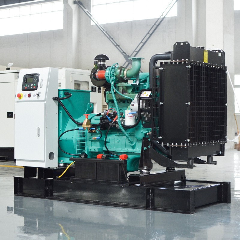 60Hz Soundproof Cummins Engine 4BTA3.9-G2 60 kw Genset Silent Canopy 75 kva Diesel Generator Price