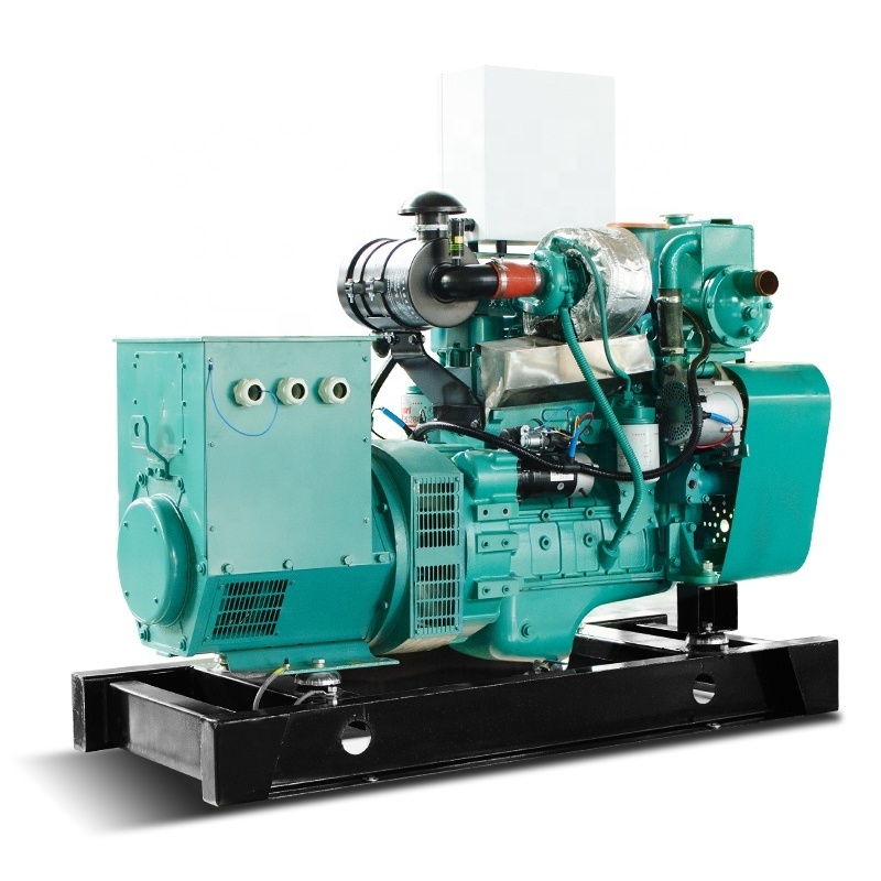 4BTA3.9-GM47 ship boat use Stamford 50kva Cummins marine generator 40kw