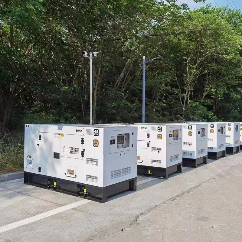 3 Phase Powered By Cummins 4BT3.9-G2 40Kw 50Kw 60Kw Standby Genset Silent 30Kw Diesel Generator 50Hz