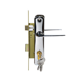 Good quality factory direct sales main door handle and locks lever set door handle lock