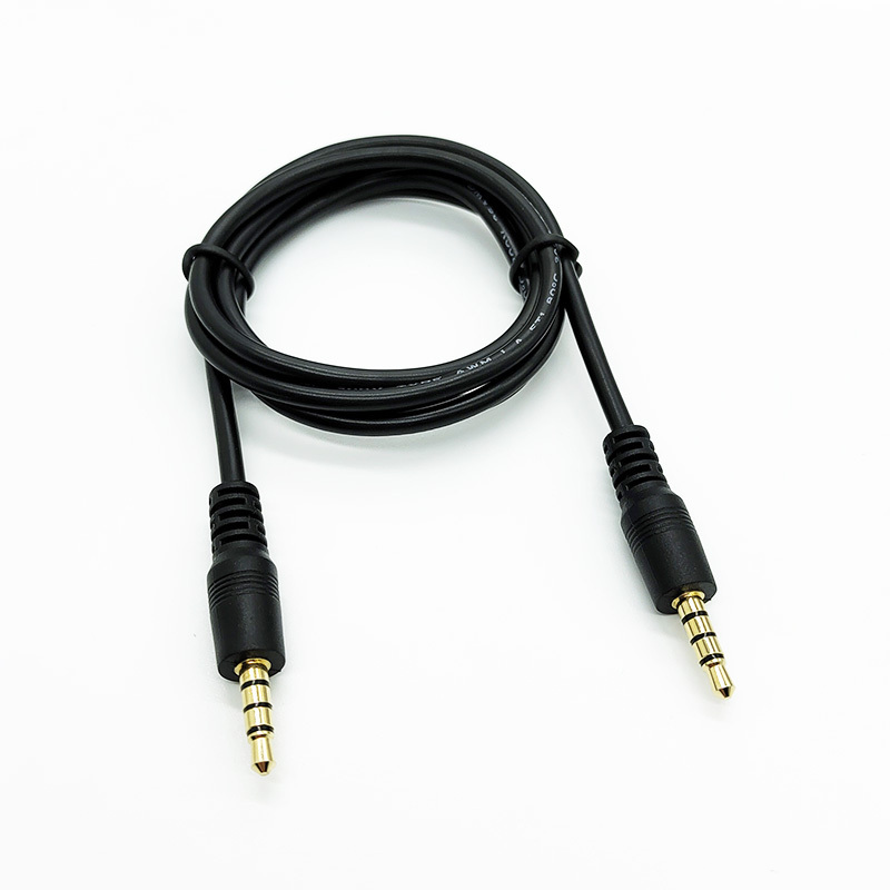 Wholesale 1M 3.5MM/2.5MM Stereo Gold Plated Jack Plug Male Audio AUX Cable