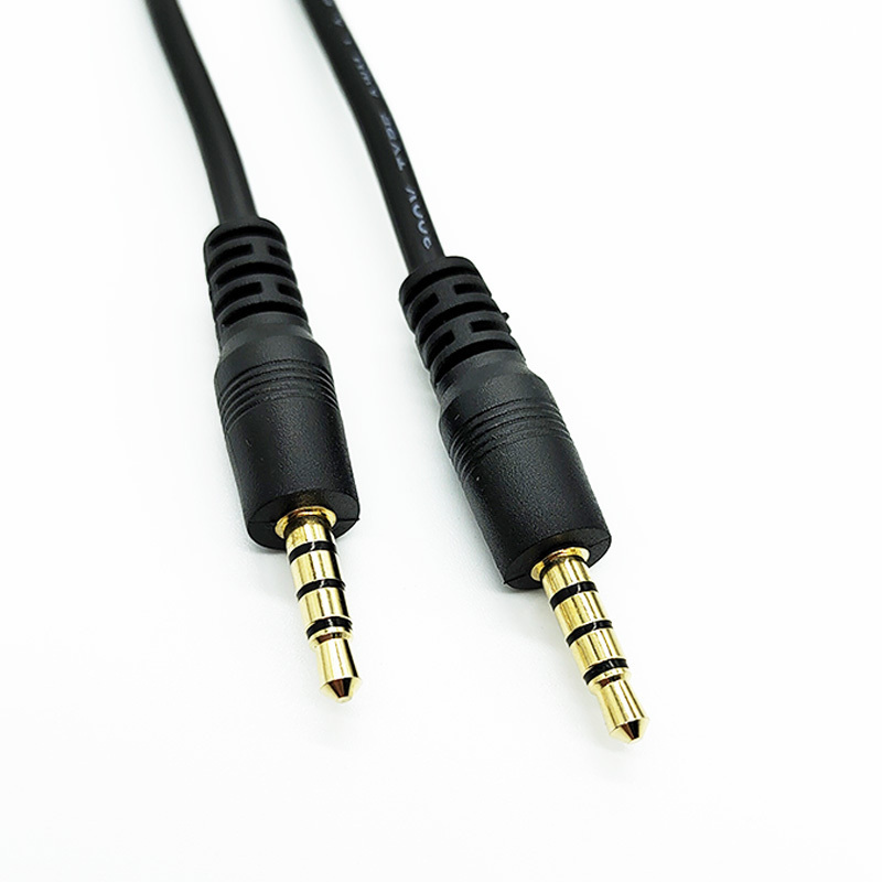 Wholesale 1M 3.5MM/2.5MM Stereo Gold Plated Jack Plug Male Audio AUX Cable