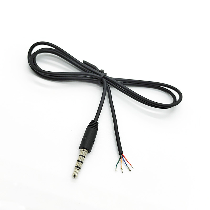 Earphone 2.5MM 3.5mm Stereo Jack Open With Tinned Bare Enameled Cable Open End AUX Cable 3.5MM Jack To Bare End Cable