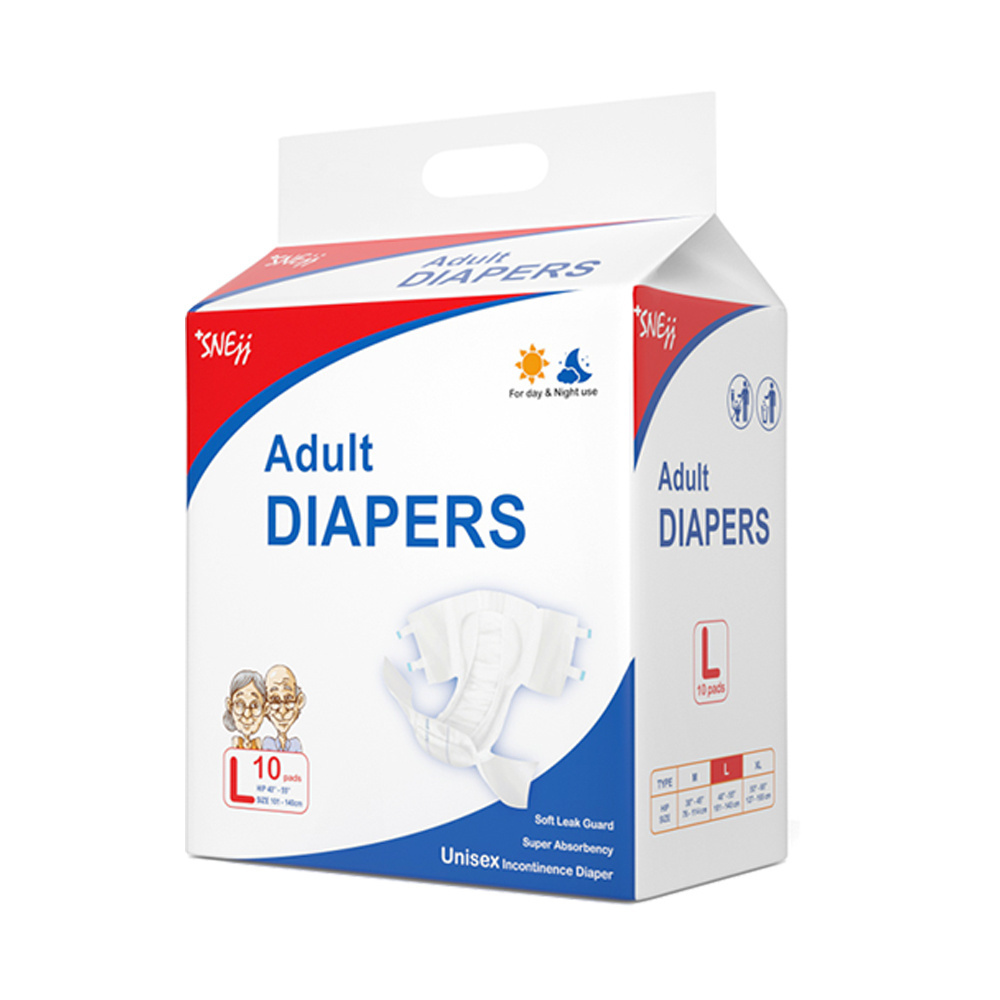 China Manufacturer Japanese Smitomo Sap Trusty Soft Disposable Biodegradable Absorbent Adult Diaper For Elderly