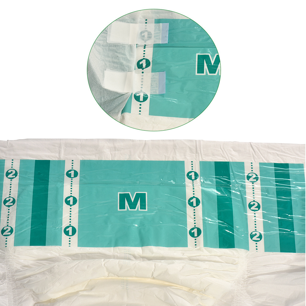 China Manufacturer Japanese Smitomo Sap Trusty Soft Disposable Biodegradable Absorbent Adult Diaper For Elderly