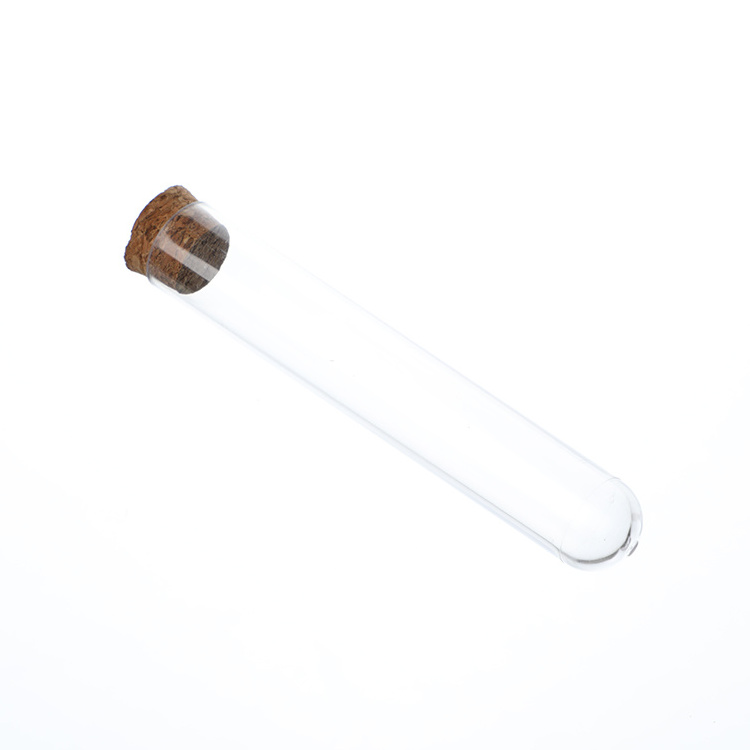 Custom different size food grade plastic test tube with screw cap for packaging