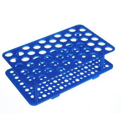 13mm 17mm 50 Well Plastic Test Tube Rack for 10ml 15ml 50ml centrifuge tube