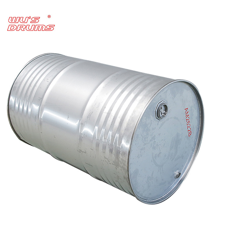 Stainless Steel 45 Gallon Closed Head Galvanized Barrel Drum in 200L-210L