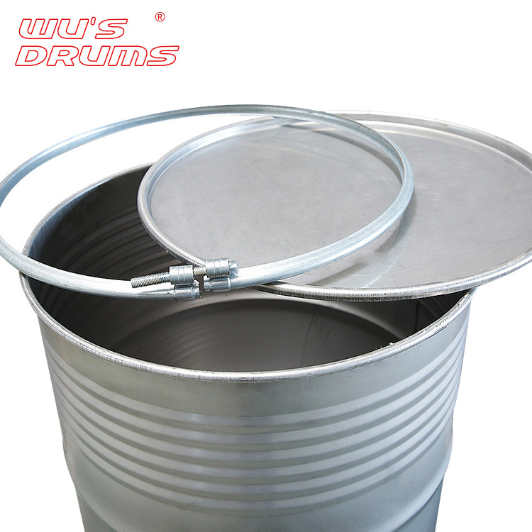 Empty Oil Drums 200 Litre Stainless Steel Shipping Barrels For Sale