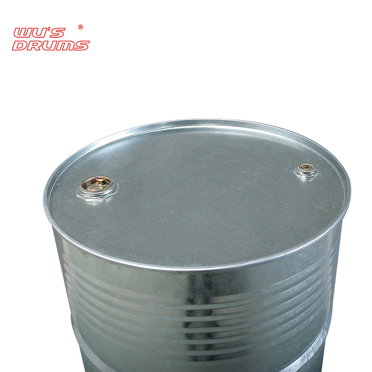 Stainless steel commercial milk tea 55 gallon used metal barrel drums barrel for oil slick container