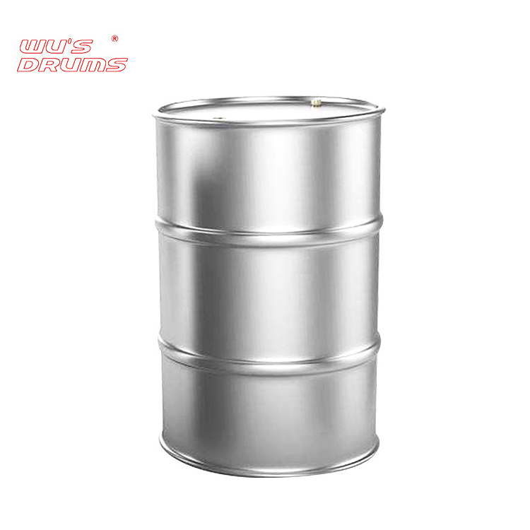 Reasonable factory price 55 gallon empty steel stainless steel drum barrel