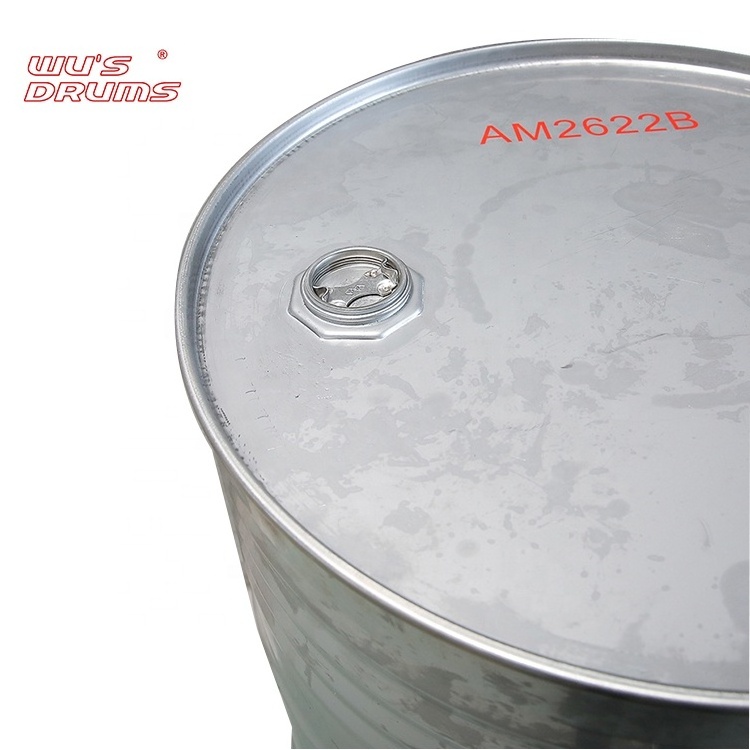 Industrial Safety 45 50 55 Gallon Chemical GI Barrel Stainless Steel Oil Drum