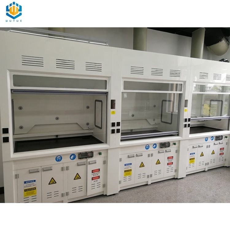 Lab furniture pp fume hood laboratory fume cupboards made in pp