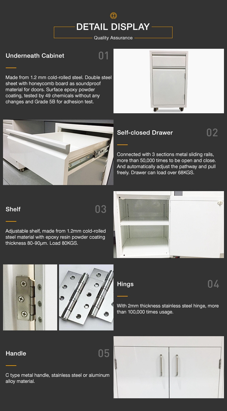 Laboratory Furniture Lab Bench Working Table Medical Laboratory Cabinet Workbench Casework