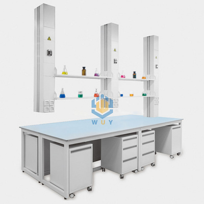 Laboratory Furniture Lab Bench Working Table Medical Laboratory Cabinet Workbench Casework