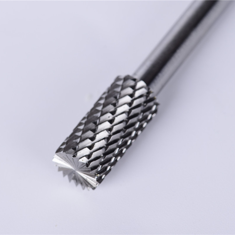 Weix Durable high speed grinder tct flexible rotating double cut extra long air tools tungsten carbide rotary burrs