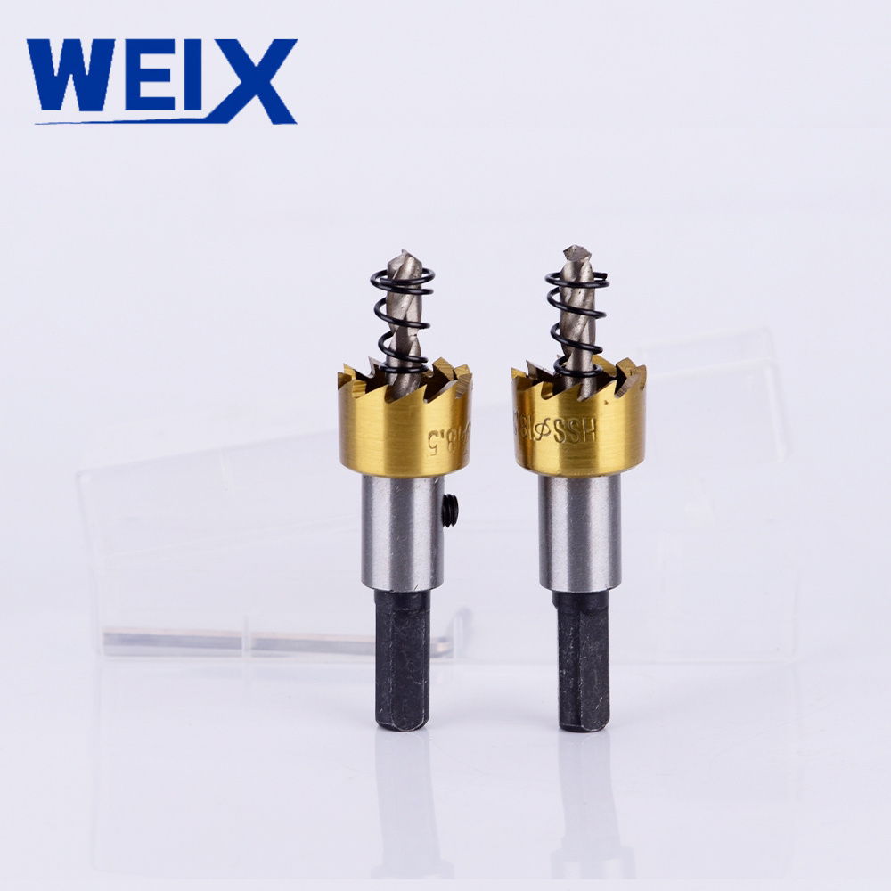 WEIX Hot selling hss center drill bit hole saw for steel cutting