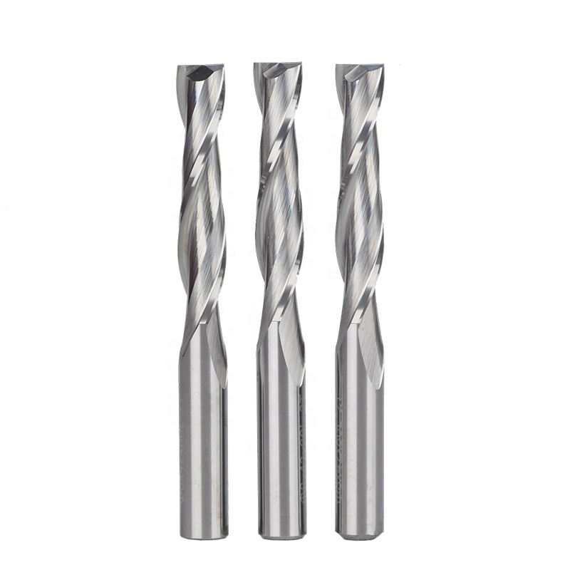 WEIX 4PCS in One Package Tungsten Carbide Woodworking Tools 1/4 Shank Diameter Set CNC Router Bits Milling Cutter for Wood