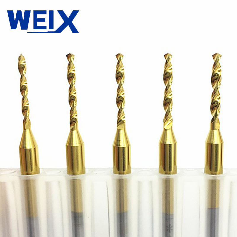 WeiX  PCB Cutting Tool Carbide Micro Milling Cutters 0.9mm End Mill