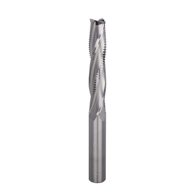 Weix  High Speed Solid carbide Spiral Roughing End Mill Chipbreaker Milling Cutter 4 Flutes CNC Cutting Tool