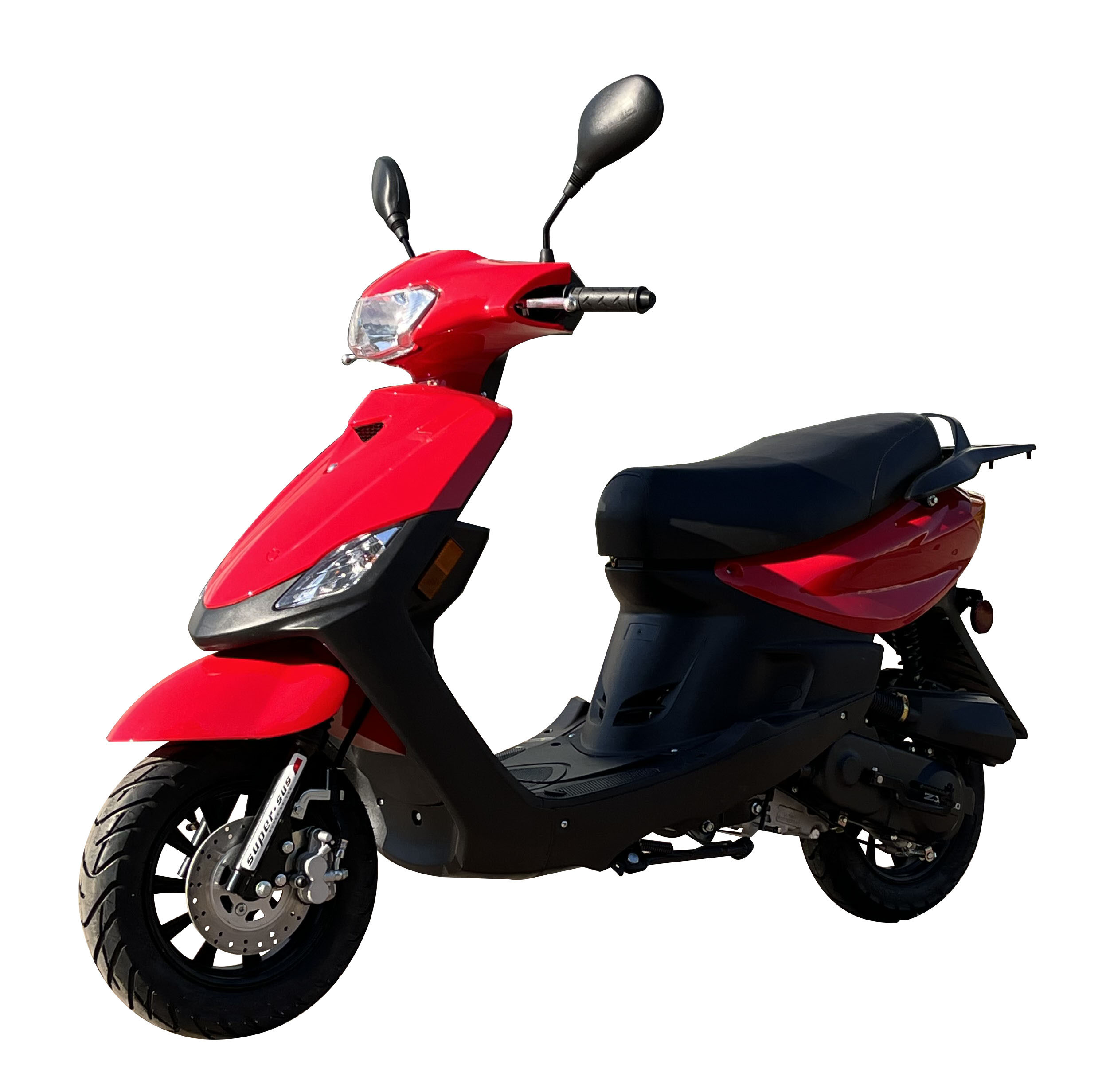 Wholesale cheap gasoline moped fuel scooter petrol motorcycle Mopeds 50cc gas Scooters for adults