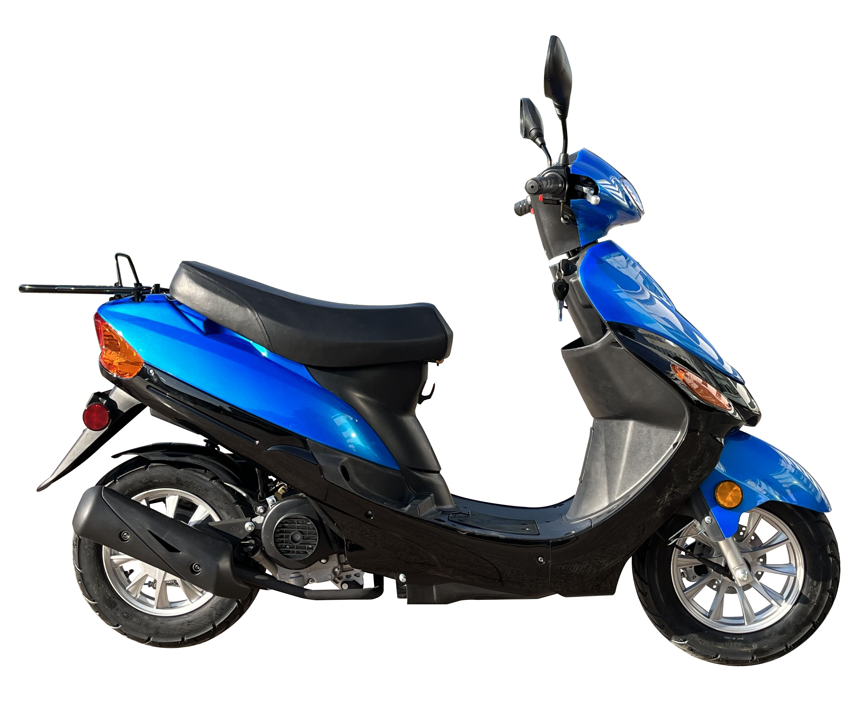 Popular design motorcycle 50cc 150cc gas moped scooter off road cheap gasoline scooter with pedals