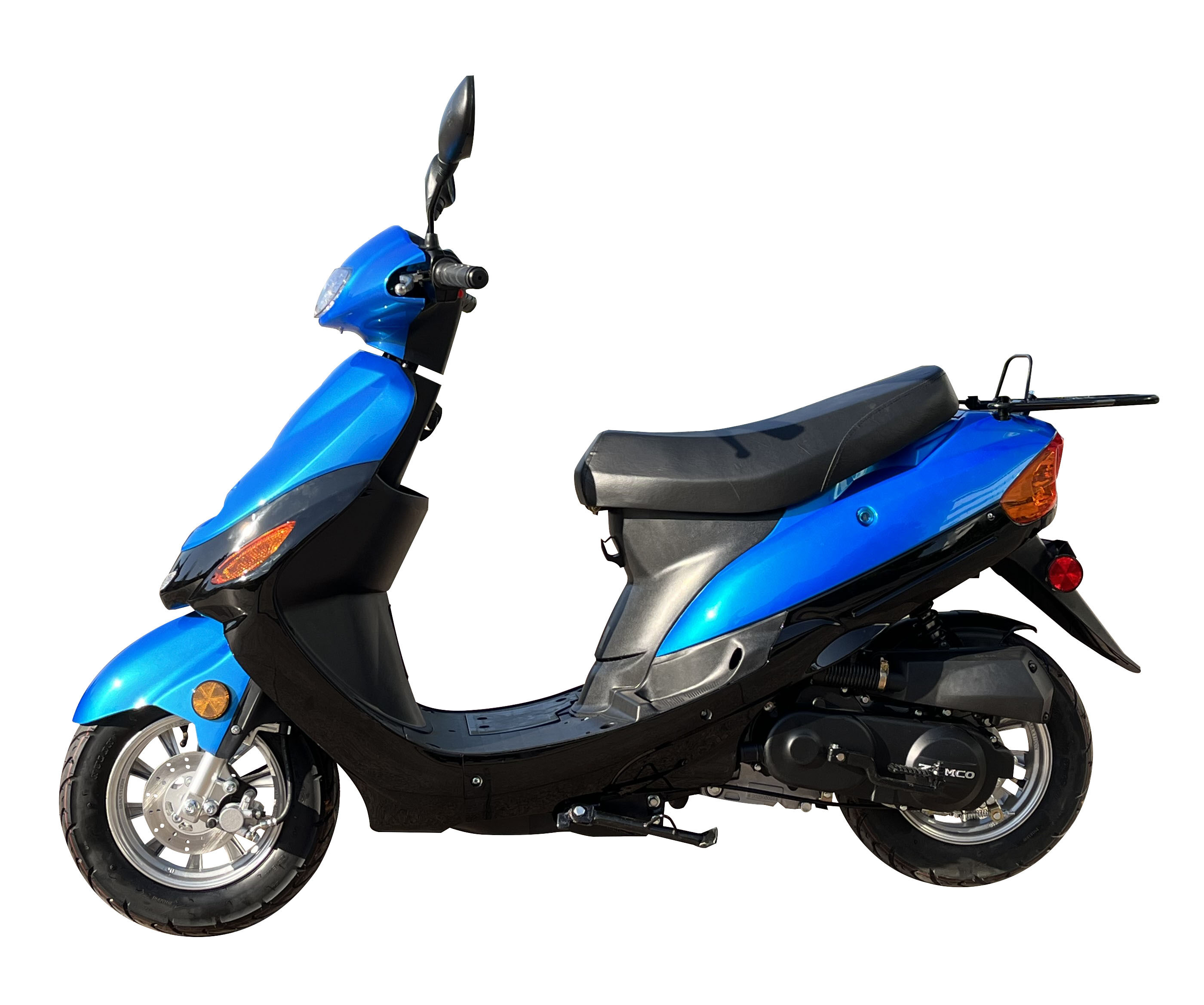 Popular design motorcycle 50cc 150cc gas moped scooter off road cheap gasoline scooter with pedals