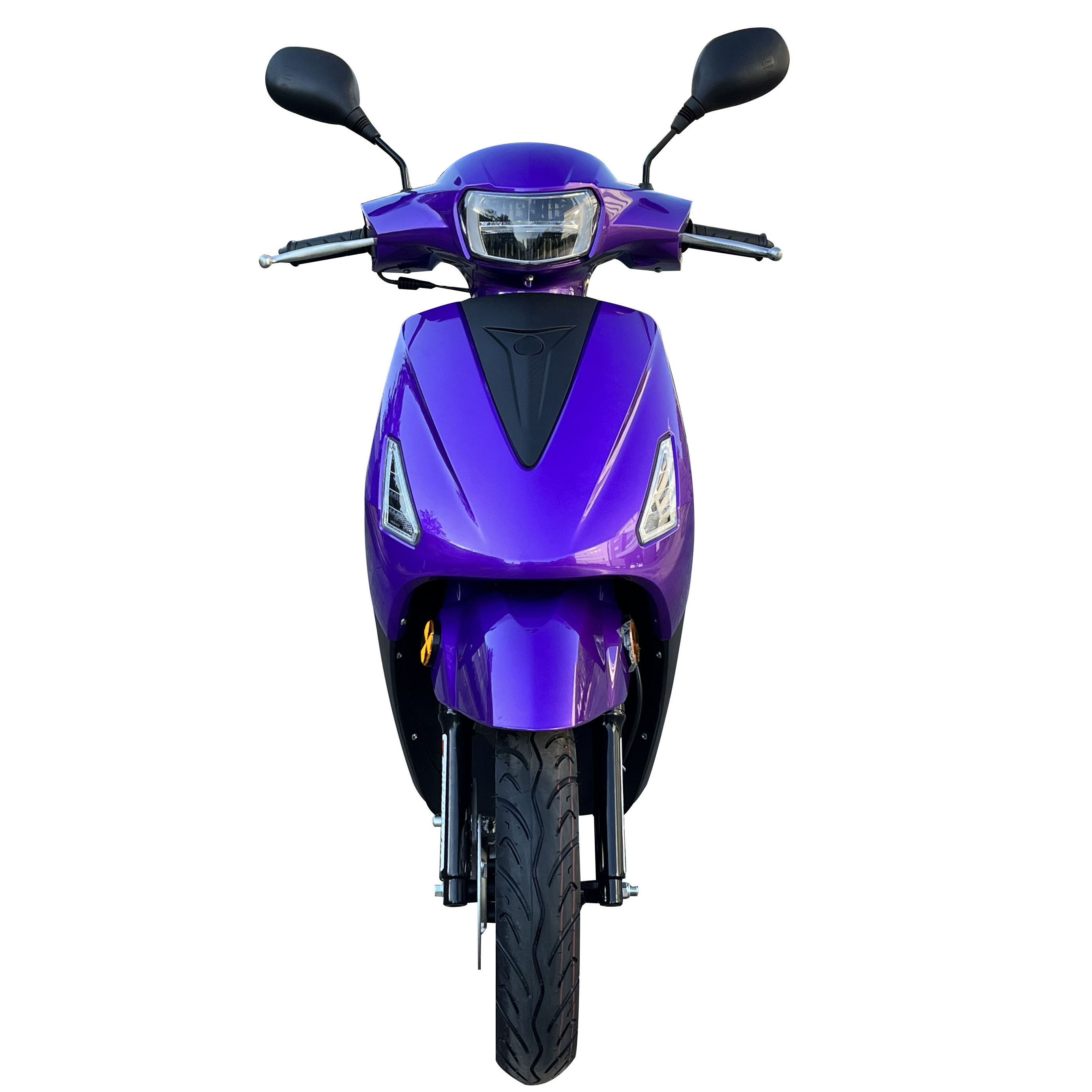 New design professional 1 Cylinder cheap 50cc 125cc powered gas scooter with 2 seat for sale