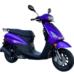 New design professional 1 Cylinder cheap 50cc 125cc powered gas scooter with 2 seat for sale