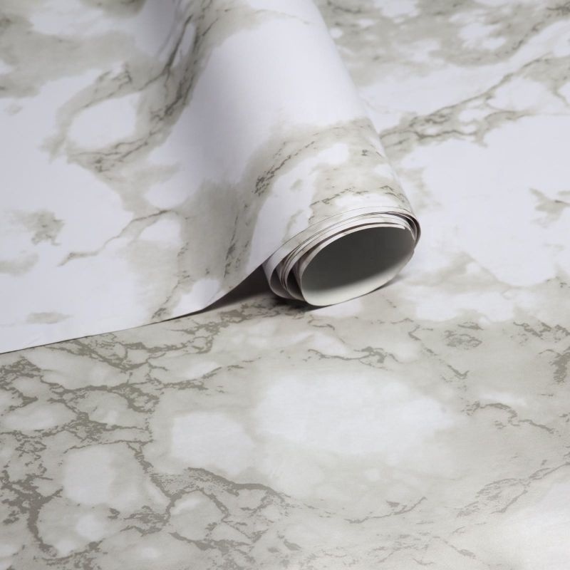 Marble wallpaper pvc adhesive vinyl waterproof contact paper Marble Pattern Waterproof 3D peel and stick Wall Paper For Kitchen