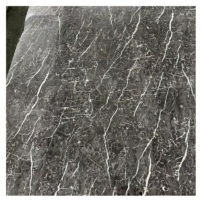 Marble Pvc Foam Sheet Decorative Texture Board Interior Decor Pvc 3d Wall Panel Lamina Artificial De Marmol