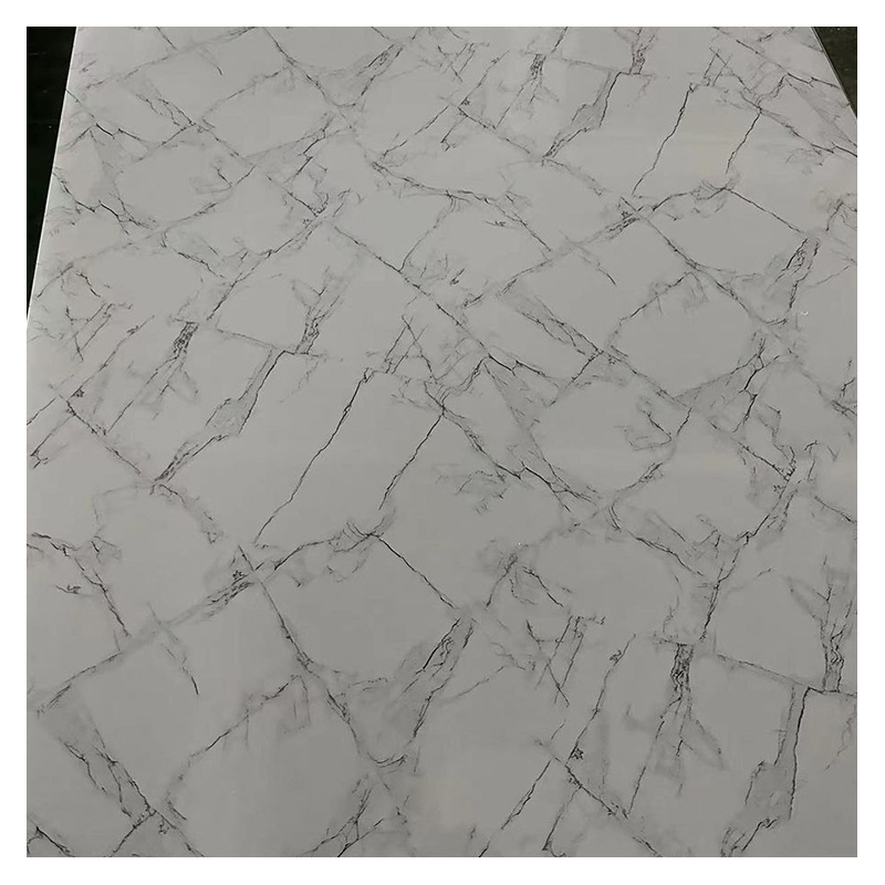 Marble Pvc Foam Sheet Decorative Texture Board Interior Decor Pvc 3d Wall Panel Lamina Artificial De Marmol