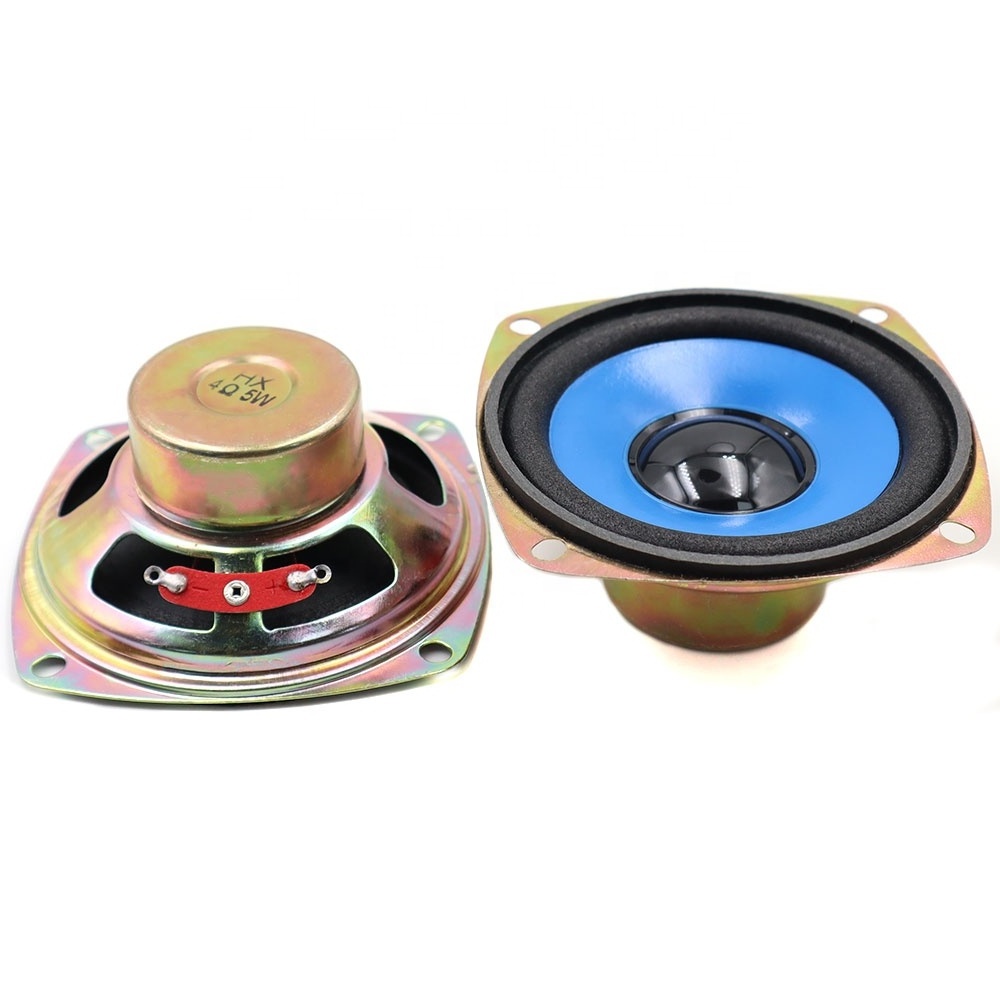 78MM Multimedia Speaker 4Ohm 5W 3 Inch Speaker Iron Shell Magnetic Speakers Acoustic Components For  Advertising Machine