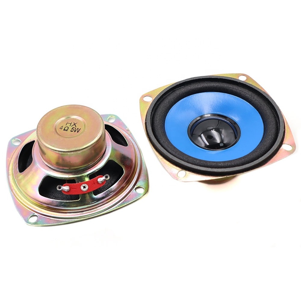 78MM Multimedia Speaker 4Ohm 5W 3 Inch Speaker Iron Shell Magnetic Speakers Acoustic Components For  Advertising Machine