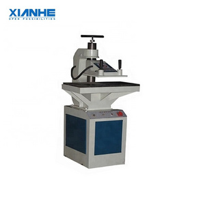 Hot Sales Hydraulic Swing Arm Type Die Cutting Machine for Leather Label Apparel Cloth