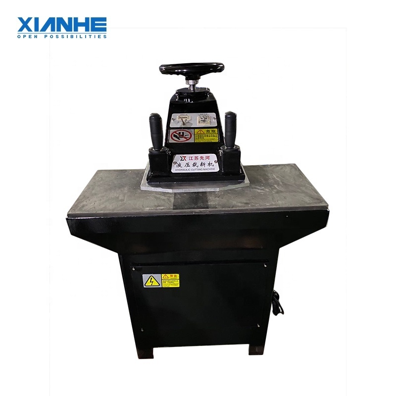 16T hand operated shoe sole hydraulic clicker press punching cutting machine