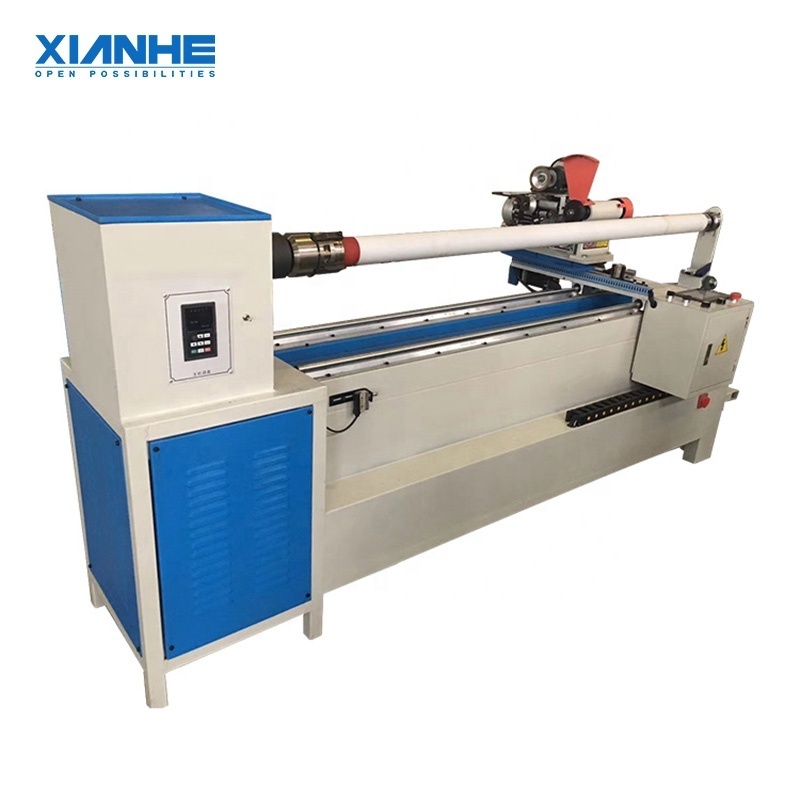 Fully automatic fabric roll slitting press strip cutting machine