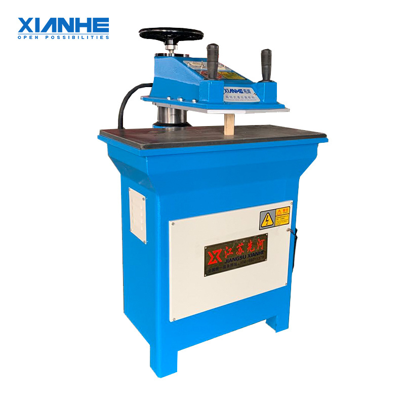 Hydraulic swing arm press die jigsaw puzzle cutting making machine die cutting for sale