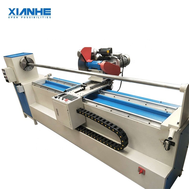 Fully automatic fabric roll slitting press strip cutting machine