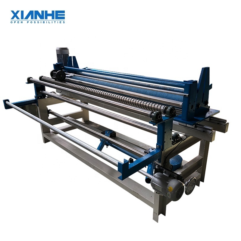 Automatic non woven fabric slitting rewinding machine roll to roll rewinder machine