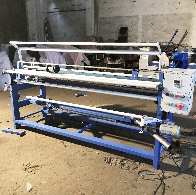 XH-1800  Fabric Winding / Rolling  Machine fabric strip cutting and rewinding machine