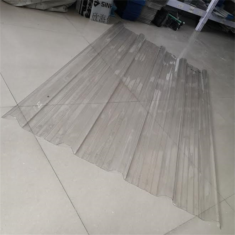 10 Years Clear  Corrugated Polycarbonate Greenhouse Solid Roofing Plastic Sheet Panels