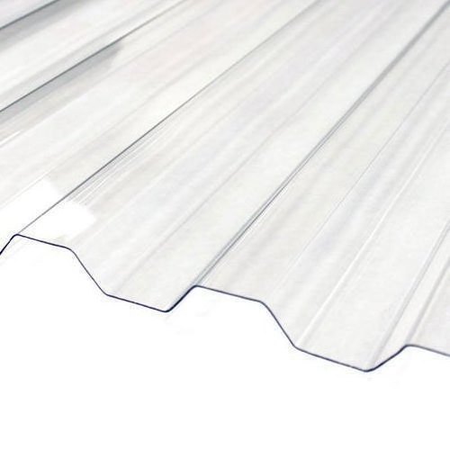 Transparent 0.8mm-2.5mm corrugated polycarbonate sheet plastic roofing tile for building material