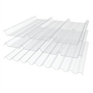 Free sample Outdoor Anti-UV Polycarbonate Plastic polycarbonate corrugated roofing sheet